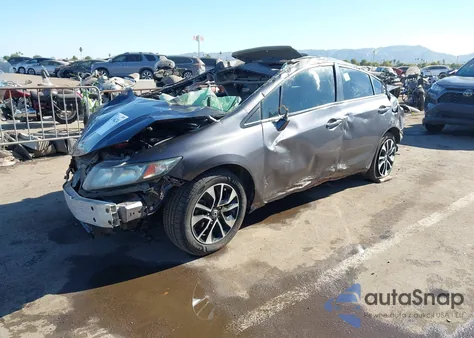 2015 Honda Civic Ex z USA, uszkodzony, nr VIN 2HGFB2F89FH530356